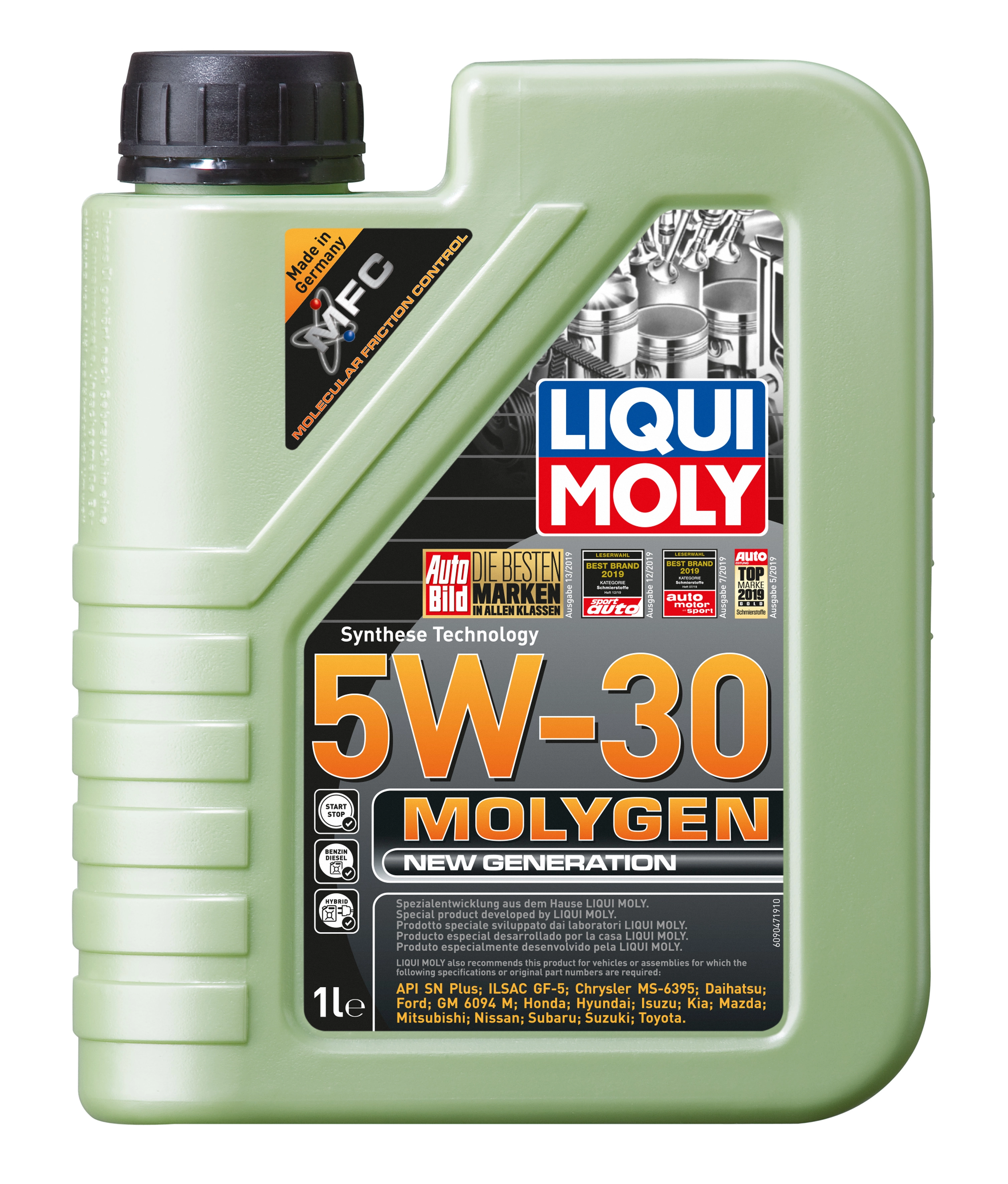 LIQUI_MOLY Molygen New_Generation 5W-30 синт 1л