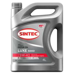 SINTEC Luxe 5000 5W-40 (SL/CF) синт 4л