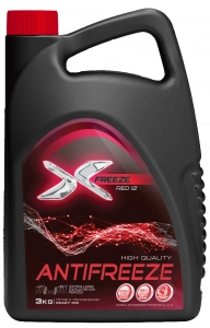Антифриз X-Freeze Red G12+  (красный) 3кг