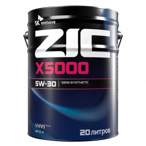 ZIC X5000 Diesel 5W-30 (CI-4 | 228.3) п/синт 20л