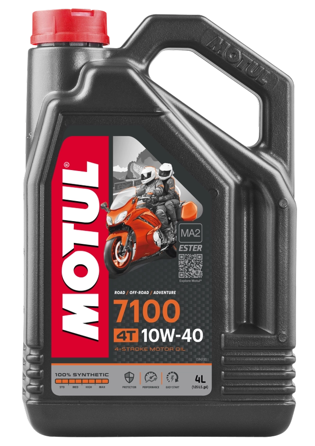 Motul 7100 4T 10W-40 (SN | MA-2) синт 4л