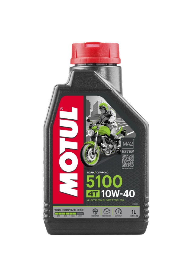 Motul 5100 4T 10W-40 (SM | MA-2) п/синт 1л