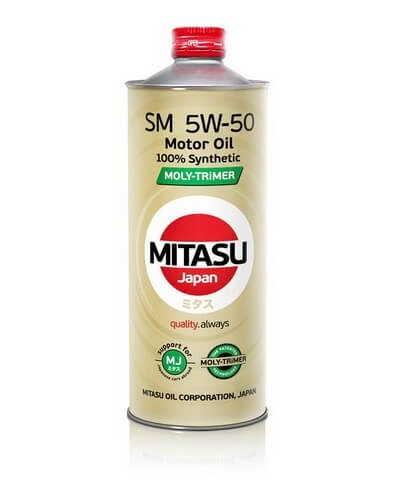 MITASU MOLY-TRIMER SM 5W-50 синт 1л