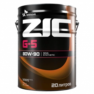 ZIC G-5 80W-90 (GL-5) синт 20л