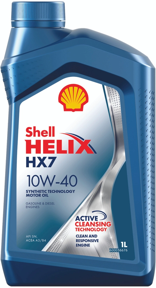 Shell НХ7 10W-40 (п/синт) 1л