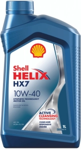 Shell НХ7 10W-40 (п/синт) 1л