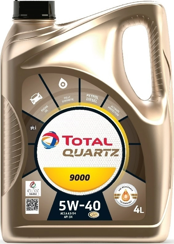 Total Quartz 9000 5W-40 (SN/CF) синт 4л