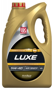 ЛУКОЙЛ Люкс 5W-40 синт 4л