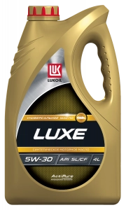 ЛУКОЙЛ Люкс 5W-30 (SL/CF | A5/B5 | WSS-M2C-913-D | 0700) синт 4л