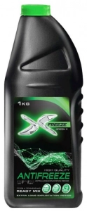 Антифриз X-Freeze Green -40*С (зеленый) 1кг — Сеул-Авто