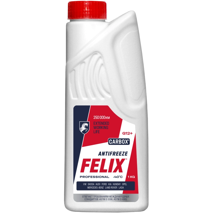 Антифриз Felix Carbox G12+ (красный) 1кг
