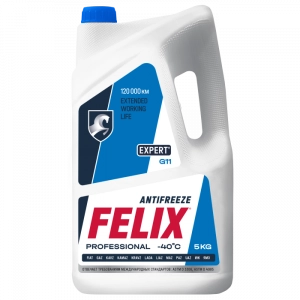 Антифриз Felix Expert G11 (синий) 5кг