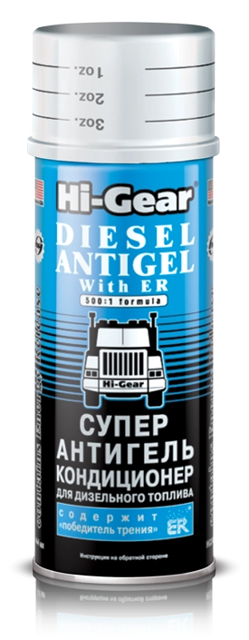 3423 HG Суперантигель-кондиционер для дизтоплива с ER 444мл