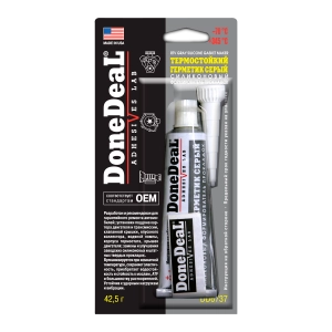 6737 DD Термостойкий СЕРЫЙ силиконовый формирователь прокладок 42.5г