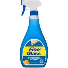 KANGAROO “Fine Glass” Стеклоочиститель с салфеткой 500мл