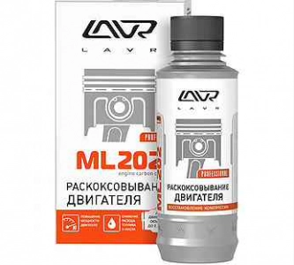LAVR 2504 ML-202 Раскоксовка двигателя БОЛЕЕ 2л 330мл