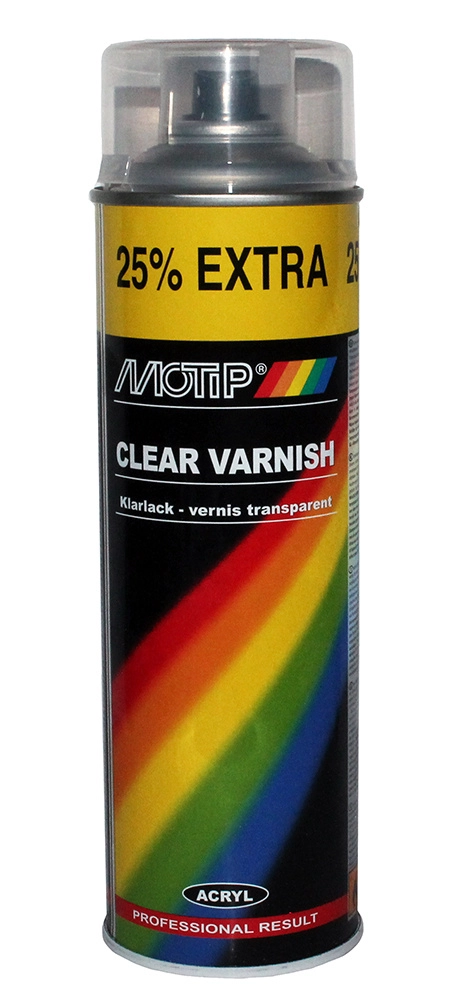 Motip Краска ЛАК ГЛЯНЦЕВЫЙ (аэроз) 500мл