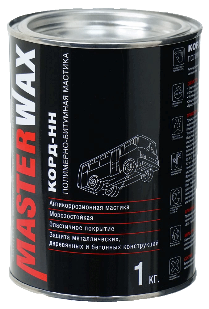 КОРД-НН Мастика полимерно-битумная 1кг