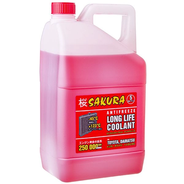 Антифриз SAKURA (красный) 5кг
