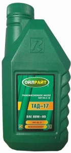 OILRIGHT ТАД-17И 80W-90 (GL-5) мин 1л