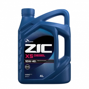 ZIC X5 Diesel 10W-40 (CI-4 | SL) п/синт 4л