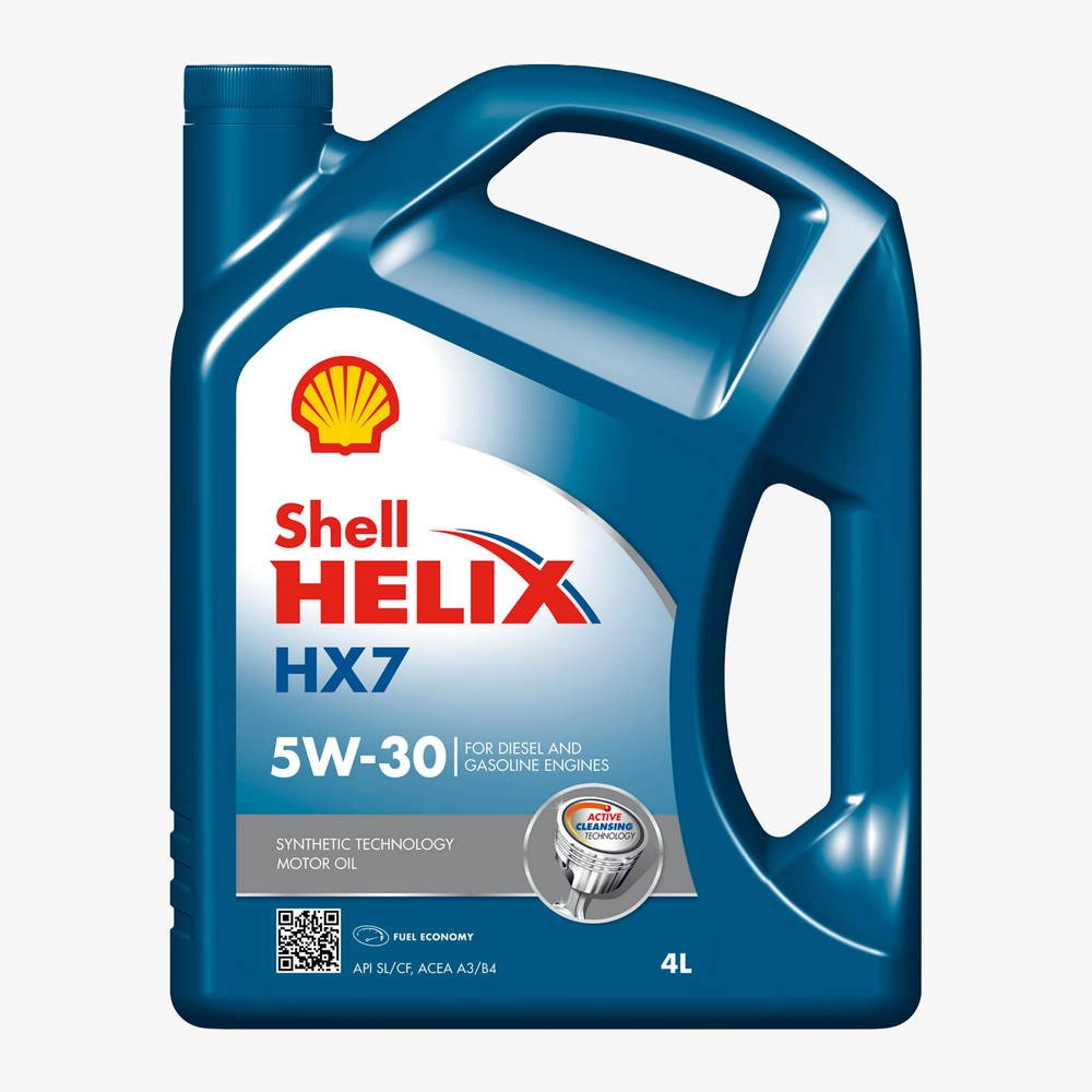 Shell НХ7 5W-30 (п/синт) 4л