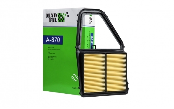 Ф/в MADFIL A-870 (HONDA 17220-PLC-000)