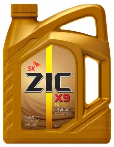 ZIC X9 FE 5W-30 (SP | A5/B5 | WSS-M2C913-D | STJLR 03.5003) синт 4л