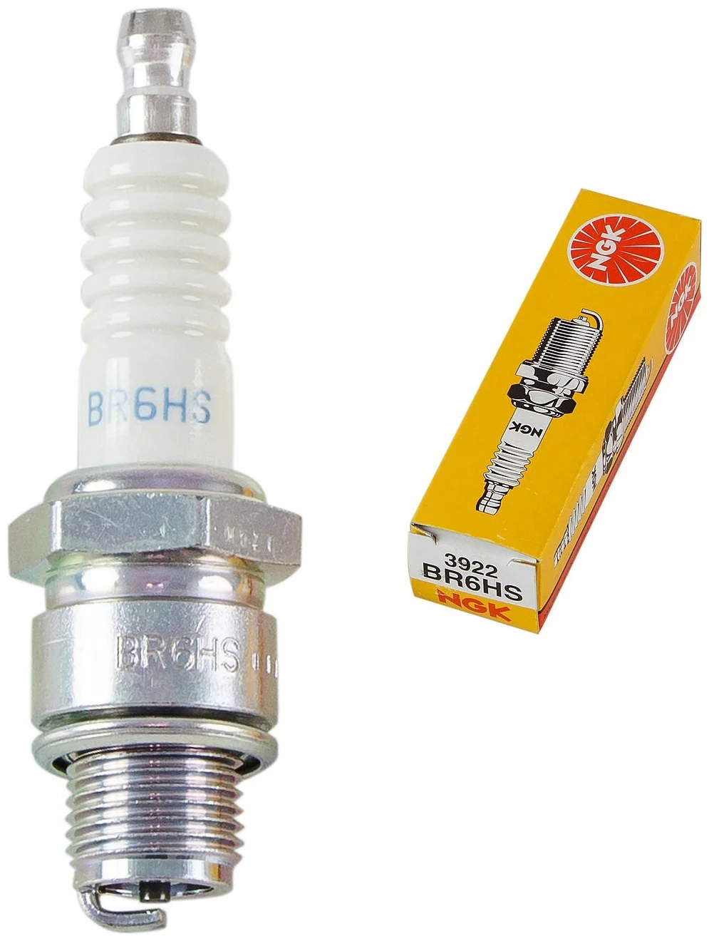 NGK BR6HS фиксированная контактная гайка 
