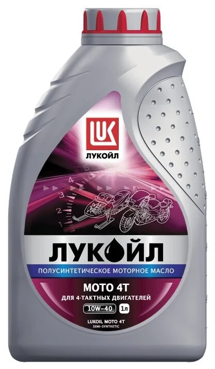 Лукойл Мото 4T 10W-40 (SL | MA-2) п/синт 1л