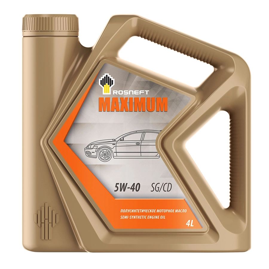Rosneft Maximum 5W-40 (SG/CD) п/синт 4л