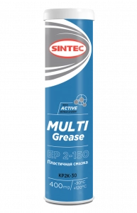 Смазка Sintec Multi Grease EP-2 150 картуш СИНЯЯ 400г