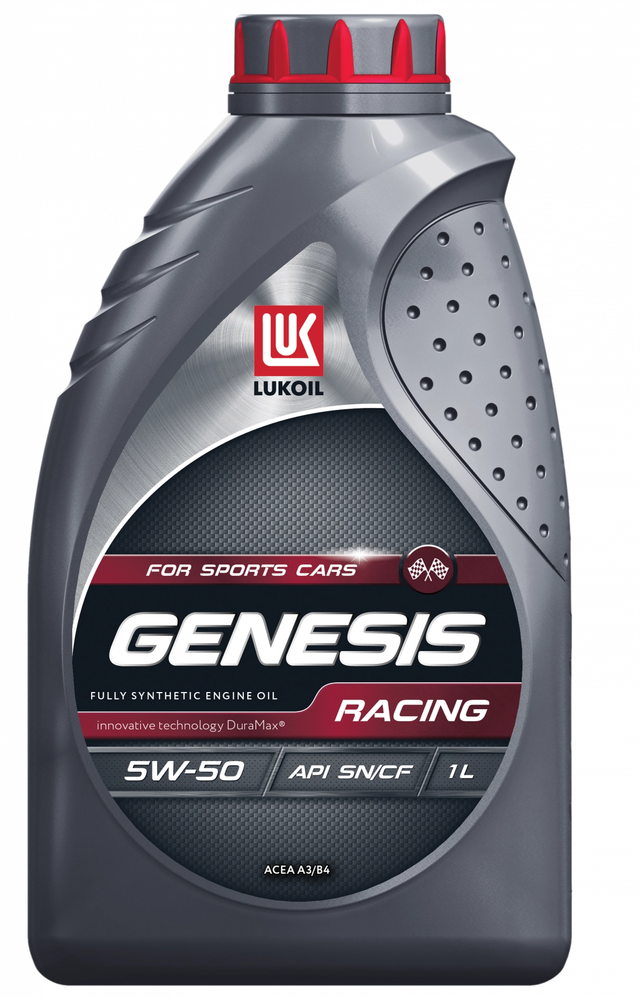 ЛУКОЙЛ Genesis Racing 5W-50 (SN/CF | A3/B4) синт 1л