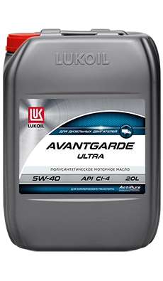ЛУКОЙЛ Авангард Ультра 5W-40 (CI-4/SL | E7 | 228.3 | VDS-3) п/синт 50л