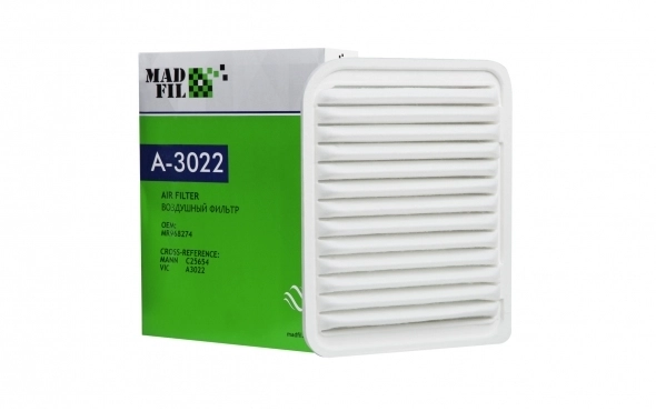 Ф/в MADFIL A-3022 (MITSUBISHI MR968274, 1609907380)