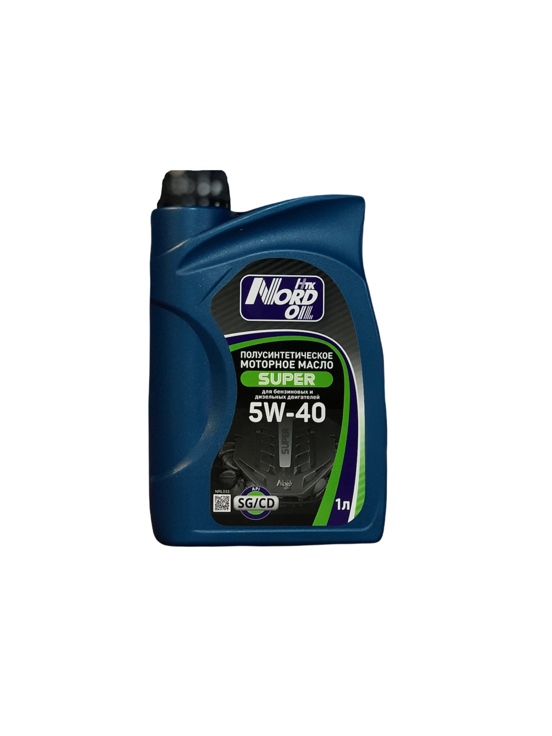 NORD_OIL Super 5W-40 SG/CD п/синт 1л