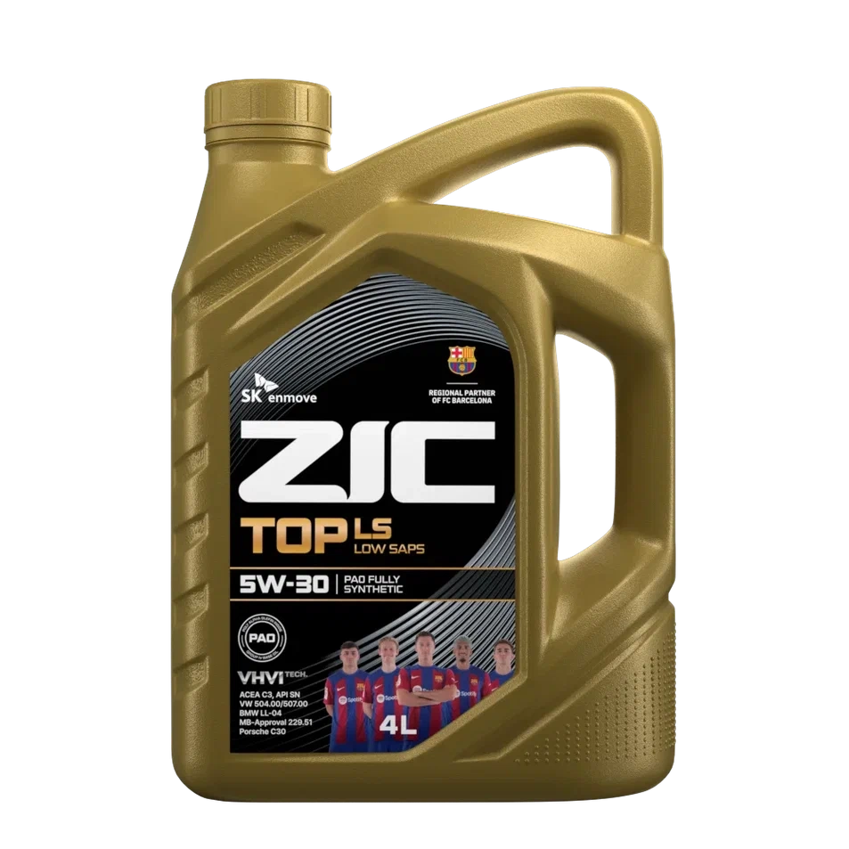 ZIC TOP LS 5W-30 (SN | C3 | 504/507) PAO синт 4л