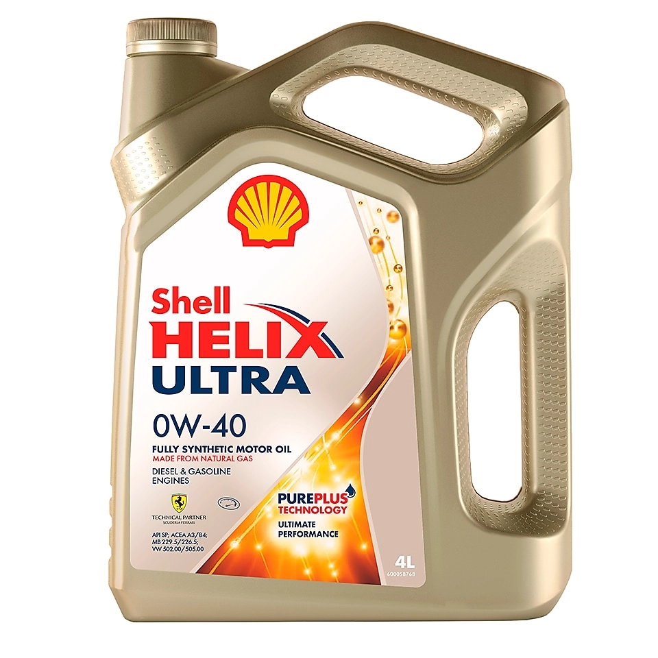 Shell Helix Ultra 0W-40 синт 4л