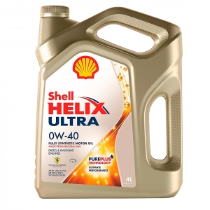 Shell Helix Ultra 0W-40 синт 4л