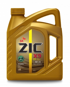 ZIC X9 FE 0W-20 (SP | GF-6 | Dexos1_Gen2) синт 4л