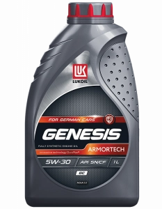 ЛУКОЙЛ Genesis Armortech GC 5W-30 (SN/CF | 504/507 | 229.51) синт 1л
