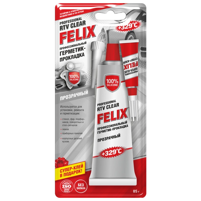 Felix Герметик-прокладка ПРОЗРАЧНЫЙ 85г