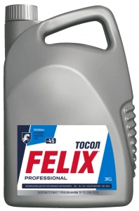 Тосол FELIX -45°С 3кг