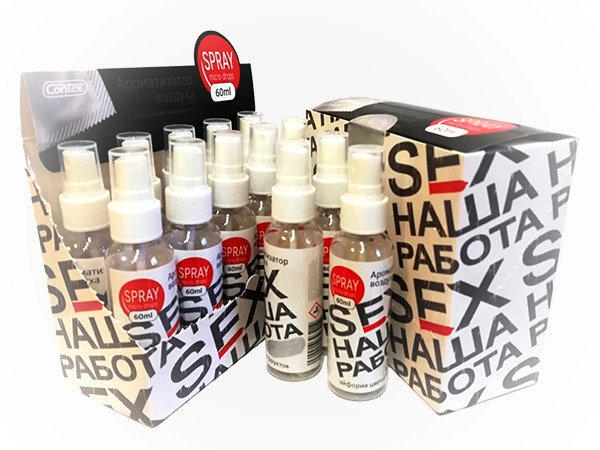 CONTEX спрей-атомайзер SEX НАША РАБОТА