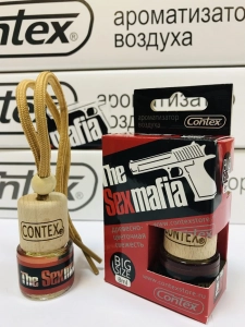 CONTEX флакон с деревянной крышкой THE SEX MAFIA