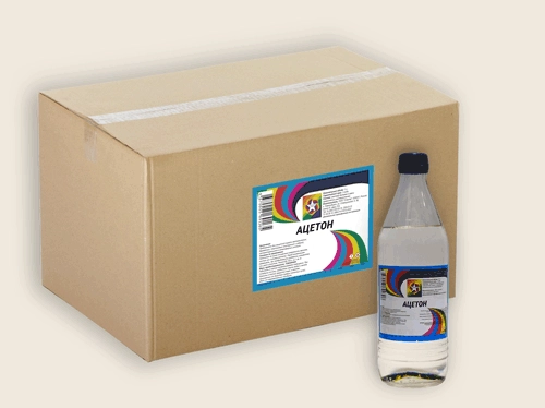 Ацетон (ГОСТ 2768-84) стекло 500мл