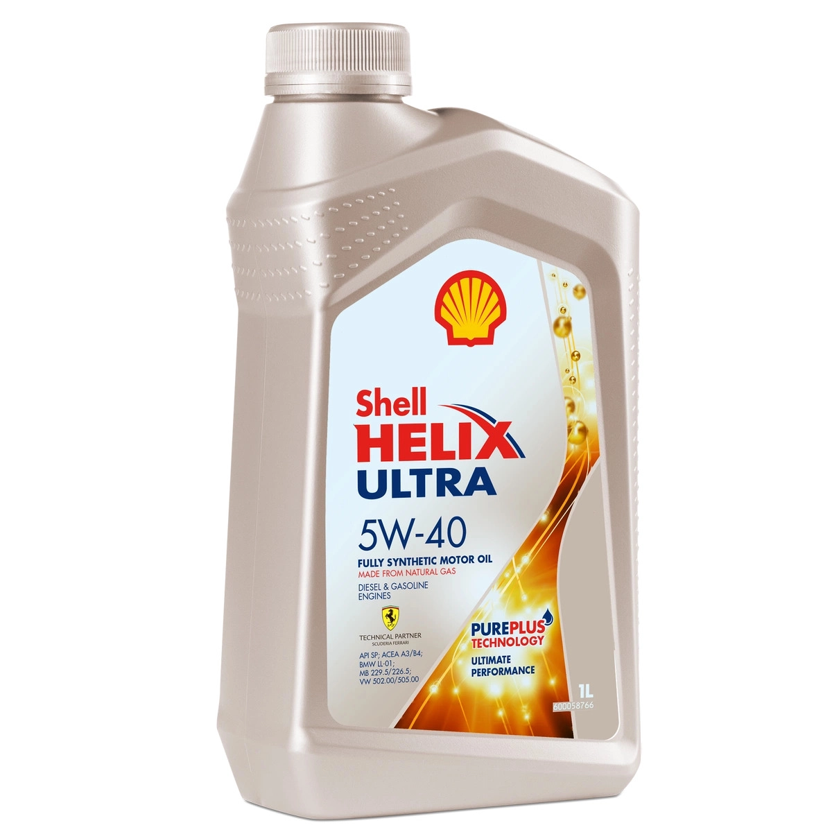 Shell Helix Ultra 5W-40 синт 1л