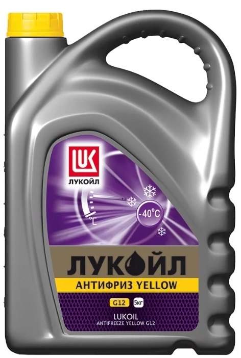 Антифриз ЛУКОЙЛ G12 (желтый) 5кг