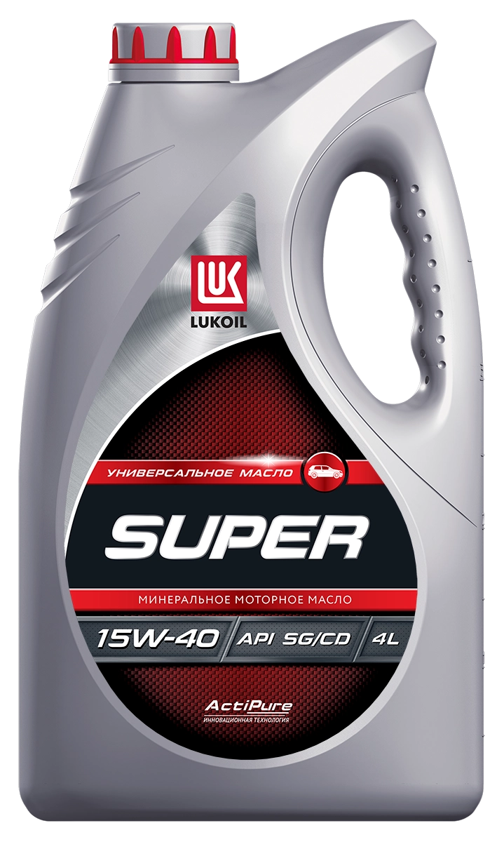 ЛУКОЙЛ Супер 15W-40 (SG/CD) мин 4л