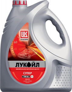 ЛУКОЙЛ Супер 15W-40 (SG/CD) мин 5л